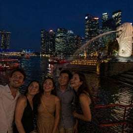 Cruzeiro Noturno de Luxo Sling, Jantar, Satay, Spectra e Rhapsody SW