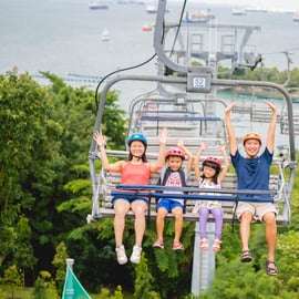 Singapura: Skyline Luge e AltitudeX Indoor Skydiving