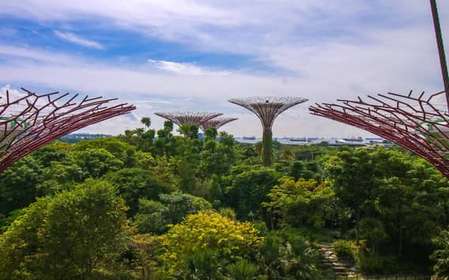 Singapura: Ingresso para os Jardins da Baía