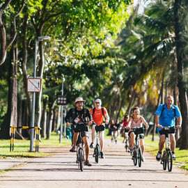 Singapura: Visita de bicicleta aos destaques da cidade do Leão