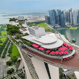 Cingapura: Marina Bay Sands Observation Deck E-Ticket