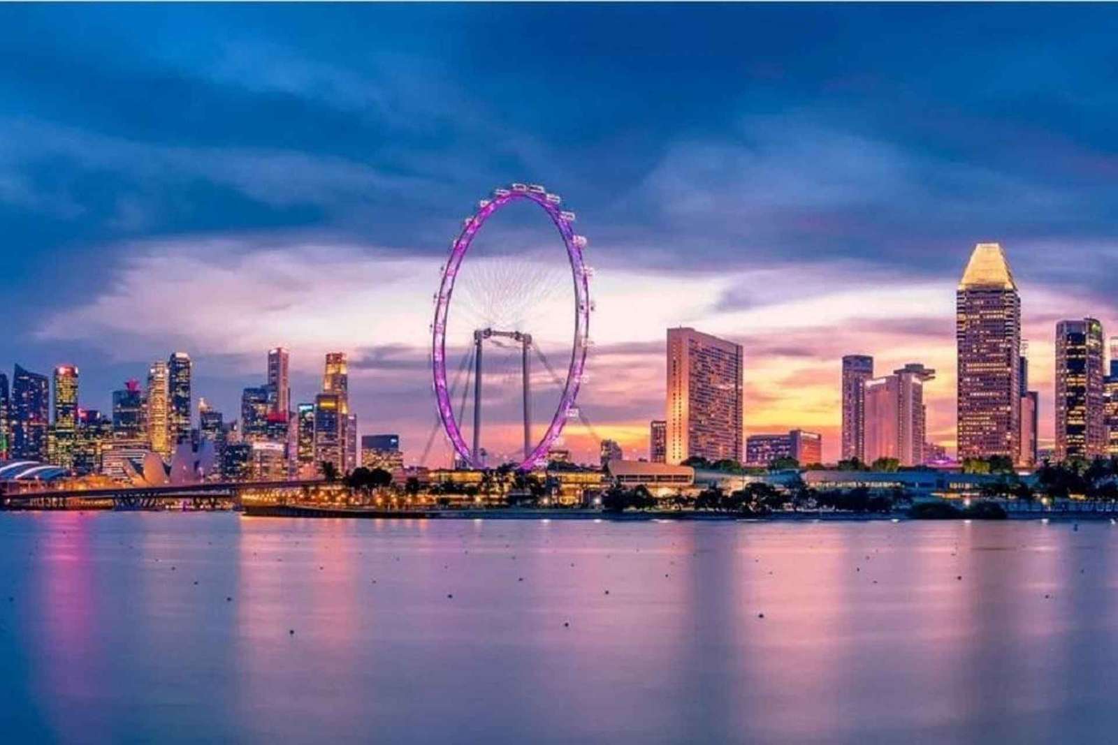 Cingapura: Bilhete de entrada para o Singapore Flyer e a Cápsula do Tempo