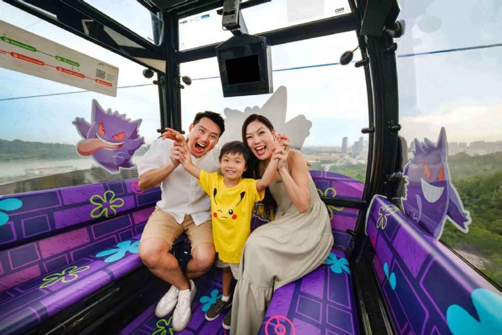 Singapura: Bilhete de ida e volta para o bondinho