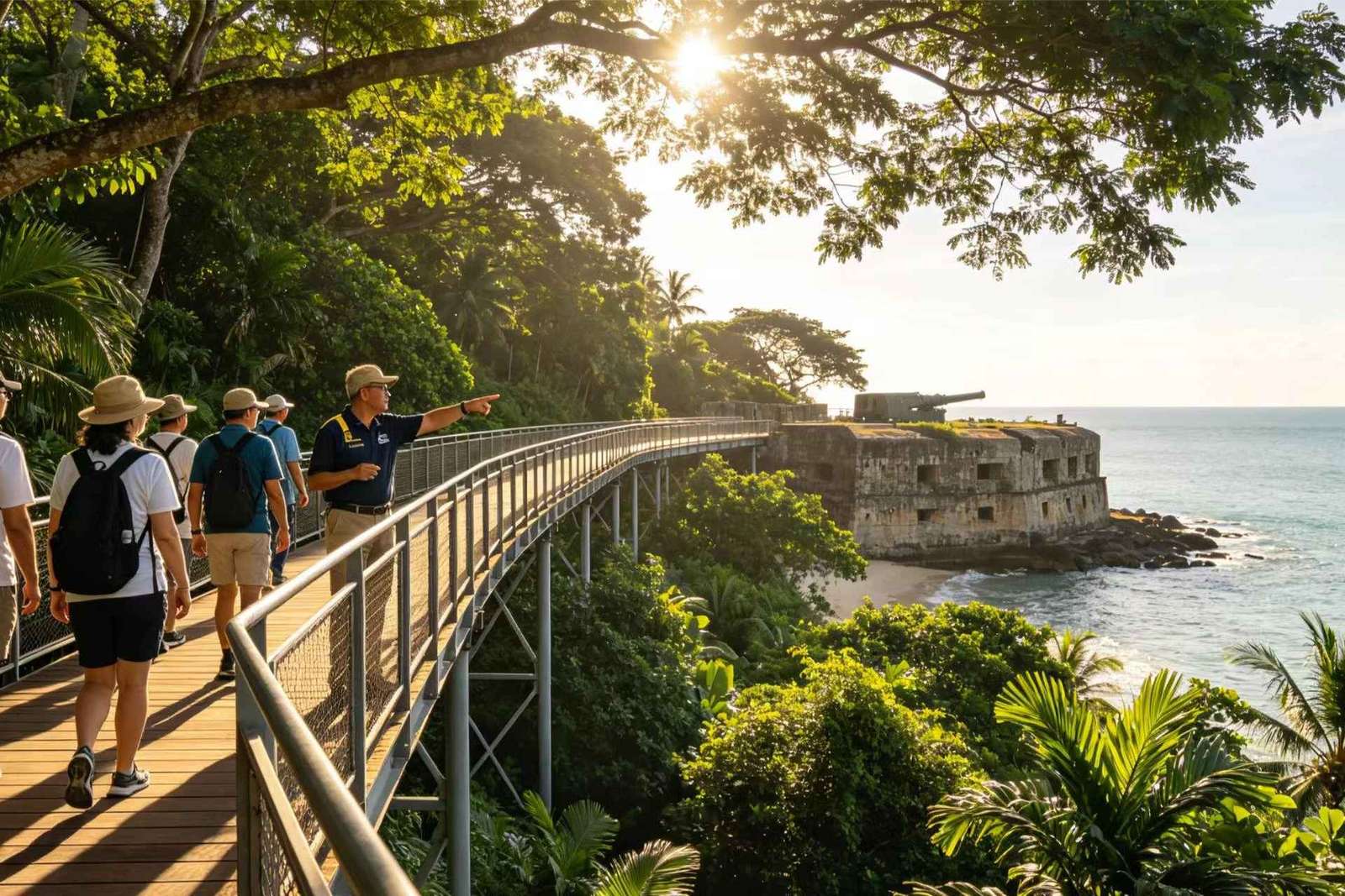 Ilha Sentosa: do forte britânico ao paraíso tropical
