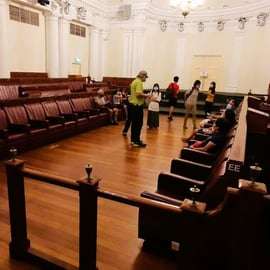 Excursão a pé pelo esplendor da Cingapura colonial com almoço
