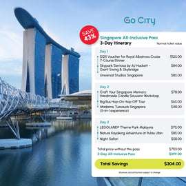 Singapura: Passe Poupa até 50% - Inclui Universal Studios