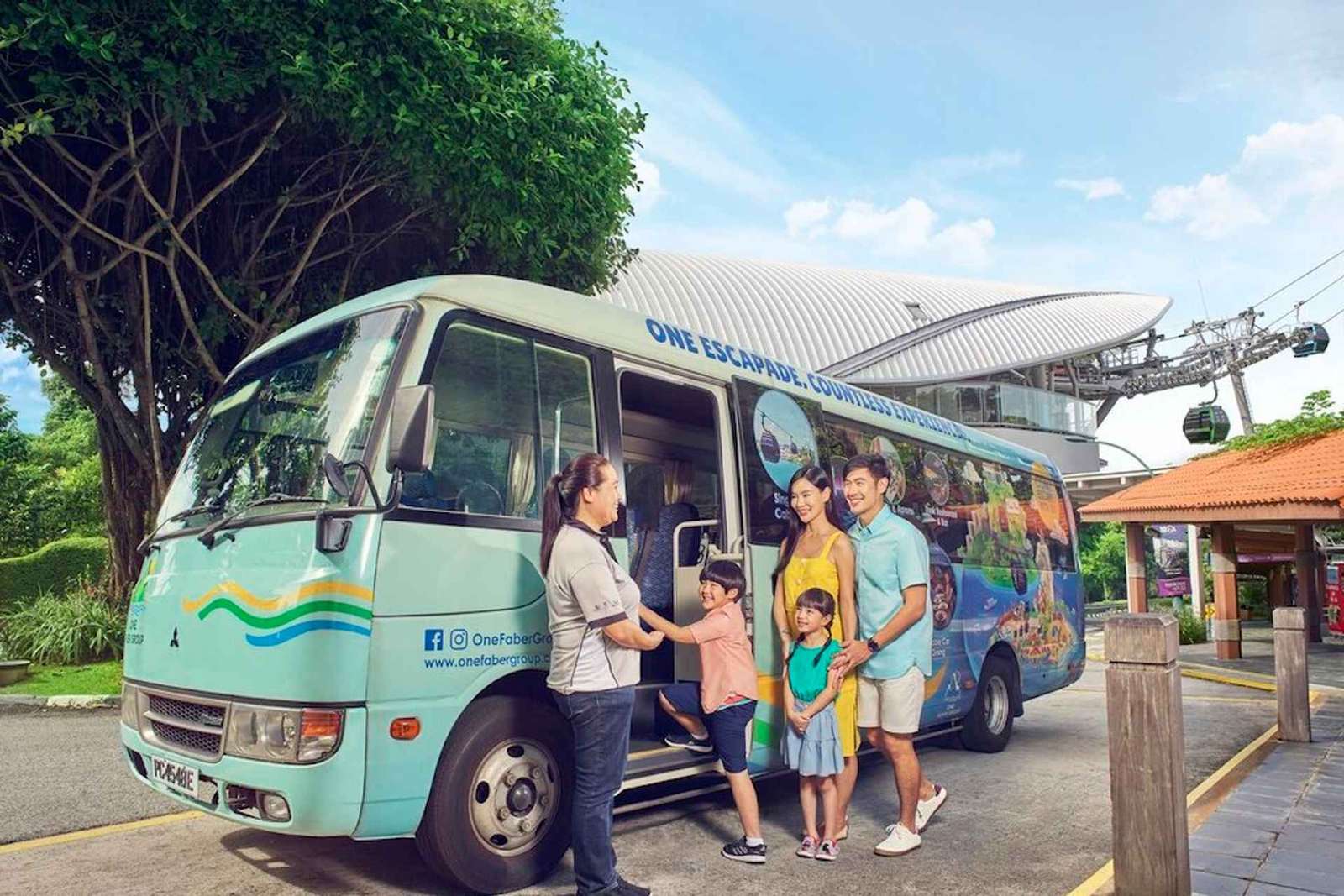 Singapura: passeio guiado de autocarro de 2 horas pela Ilha Sentosa