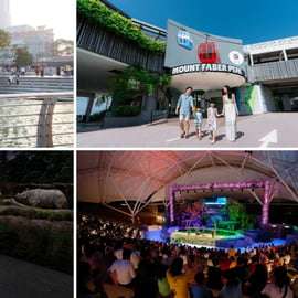 Passeio de meio dia pela cidade com tour guiado no Night Safari