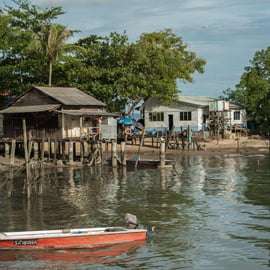 Singapura: Excursão de Bicicleta em Pulau Ubin com Passeio de Barco e Comida