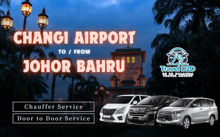 Do Aeroporto Changi de Cingapura (SIN) para Johor Bahru, Malásia