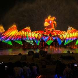 Singapura: Ingresso de entrada para o Wings of Time na Ilha de Sentosa