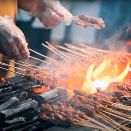 Singapura: Tour guiado de comida de rua à noite