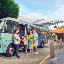Singapura: passeio guiado de autocarro de 2 horas pela Ilha Sentosa