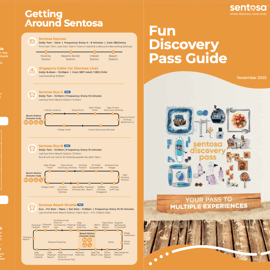 Cingapura: Fun Discovery Pass Sentosa