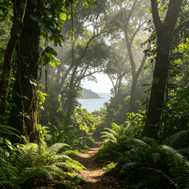 Singapura: Caminhada pela Natureza e pelo Litoral de Labrador com Guia Experiente