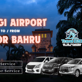 Do Aeroporto Changi de Cingapura (SIN) para Johor Bahru, Malásia