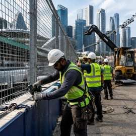 Singapura: Excursão Guiada a Pé pelo Circuito Urbano de Marina Bay
