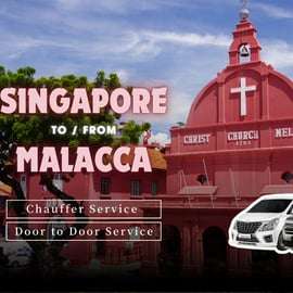 De Singapura: Transfer privado para Malaca, Malásia