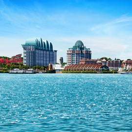 Singapura: passeio guiado de autocarro de 2 horas pela Ilha Sentosa