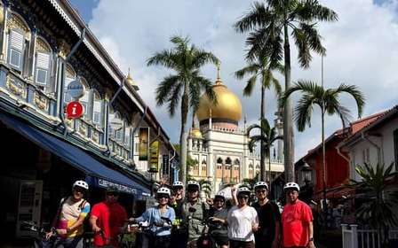 Destaques da Cidade de Singapura: Excursão de Bicicleta (Passeio Histórico de 4 Horas)