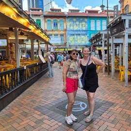 Excursão a pé de 4 horas por Chinatown, do Civic District até Marina Bay
