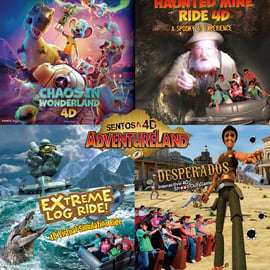 Singapura: Ingresso de entrada para o Sentosa 4D AdventureLand