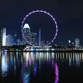 Singapura: Excursão Noturna Guiada com Cruzeiro Fluvial e Espetáculo de Luzes