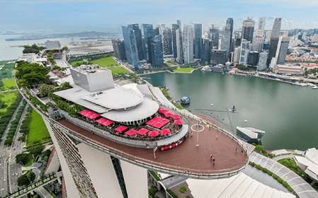 Cingapura: Marina Bay Sands Observation Deck E-Ticket
