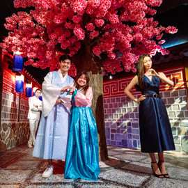 Singapura: Bilhete de entrada para o museu de cera Madame Tussauds