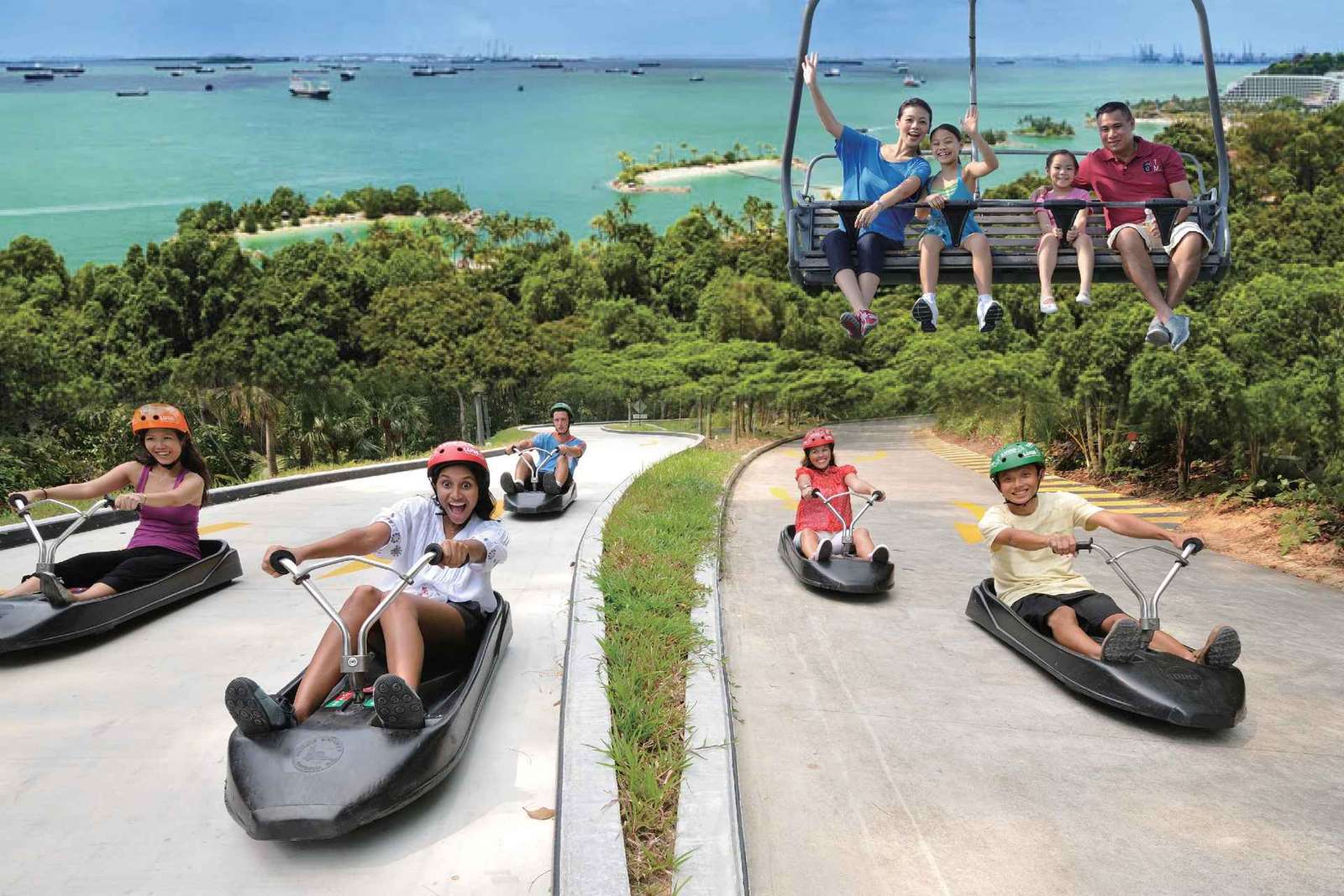 Singapura: Ingresso para o Skyline Luge Sentosa