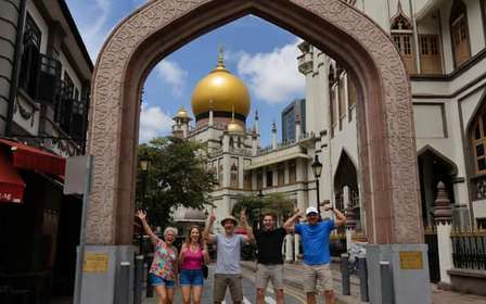 Passeio a pé de 4 horas por Chinatown, Little India e Arab Street