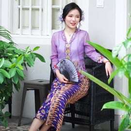 Singapura: Experiência de imersão em trajes culturais peranakan