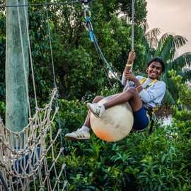 Faz o teu trabalho em Singapura: Mega Adventure Zipline
