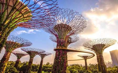 Singapura: Ingresso para os Jardins da Baía