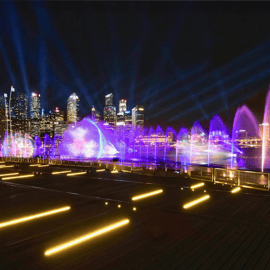 Singapore Twilights com cruzeiro fluvial e shows de luzes