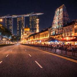 Singapura: tour noturno com cruzeiro pelo rio, SkyPark e Spectra