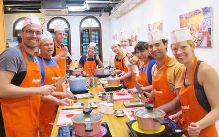 Singapura: Aula prática de culinária com imersão cultural
