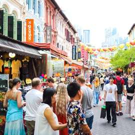 Singapura: Tour gastronómico de rua local