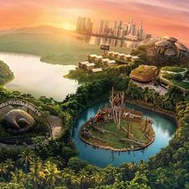 Apenas ingressos para o Destination Pass de 1 dia para 2 atrações de Mandai
