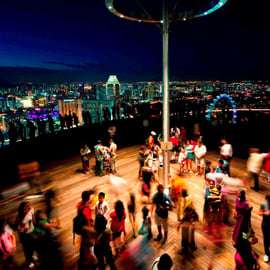 Singapura: Mirante Sands SkyPark e Buffet Rise