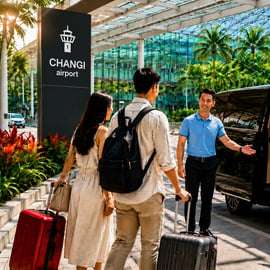 Singapura: Aeroporto de Changi de/para o Hotel Private Transfer