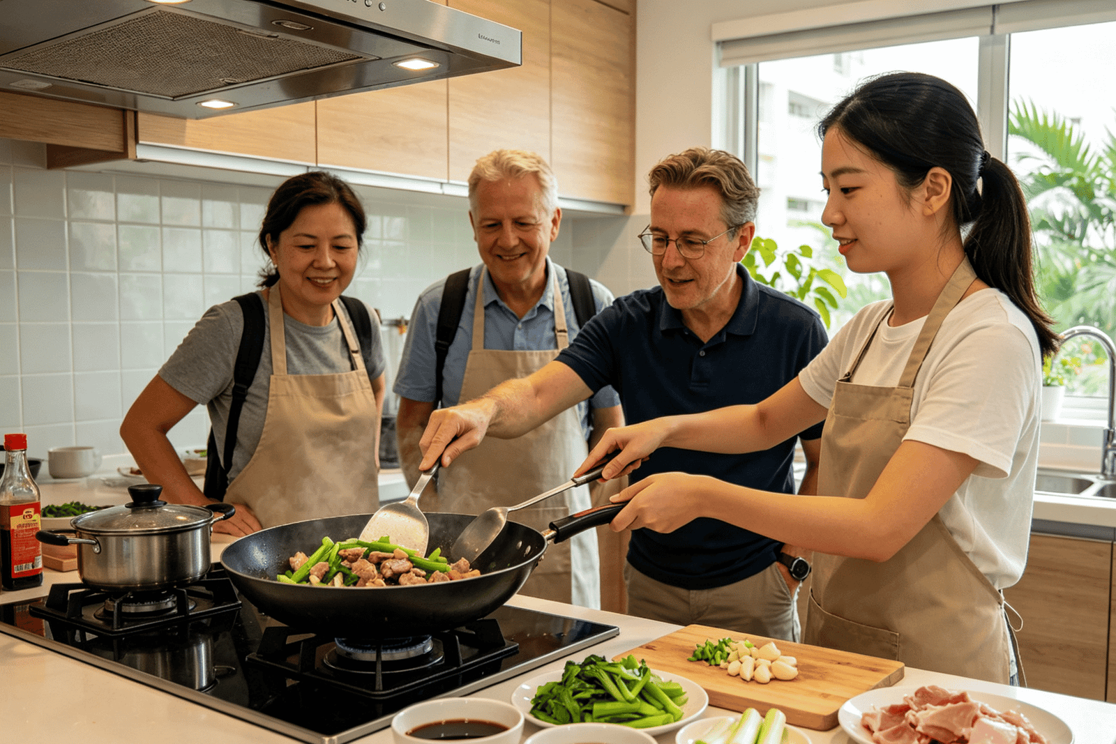 Vida local em Singapura: mercado, culinária local, bate-papo com chá