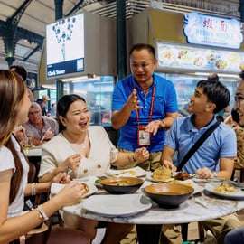 Singapura: comida de rua autêntica e passeio pelo Hawker Centre