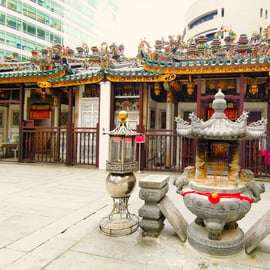Cingapura: Passeio histórico a pé por Chinatown com almoço