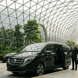 Singapura: Translado privado do aeroporto de Changi SIN para o centro da cidade