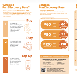 Cingapura: Fun Discovery Pass Sentosa