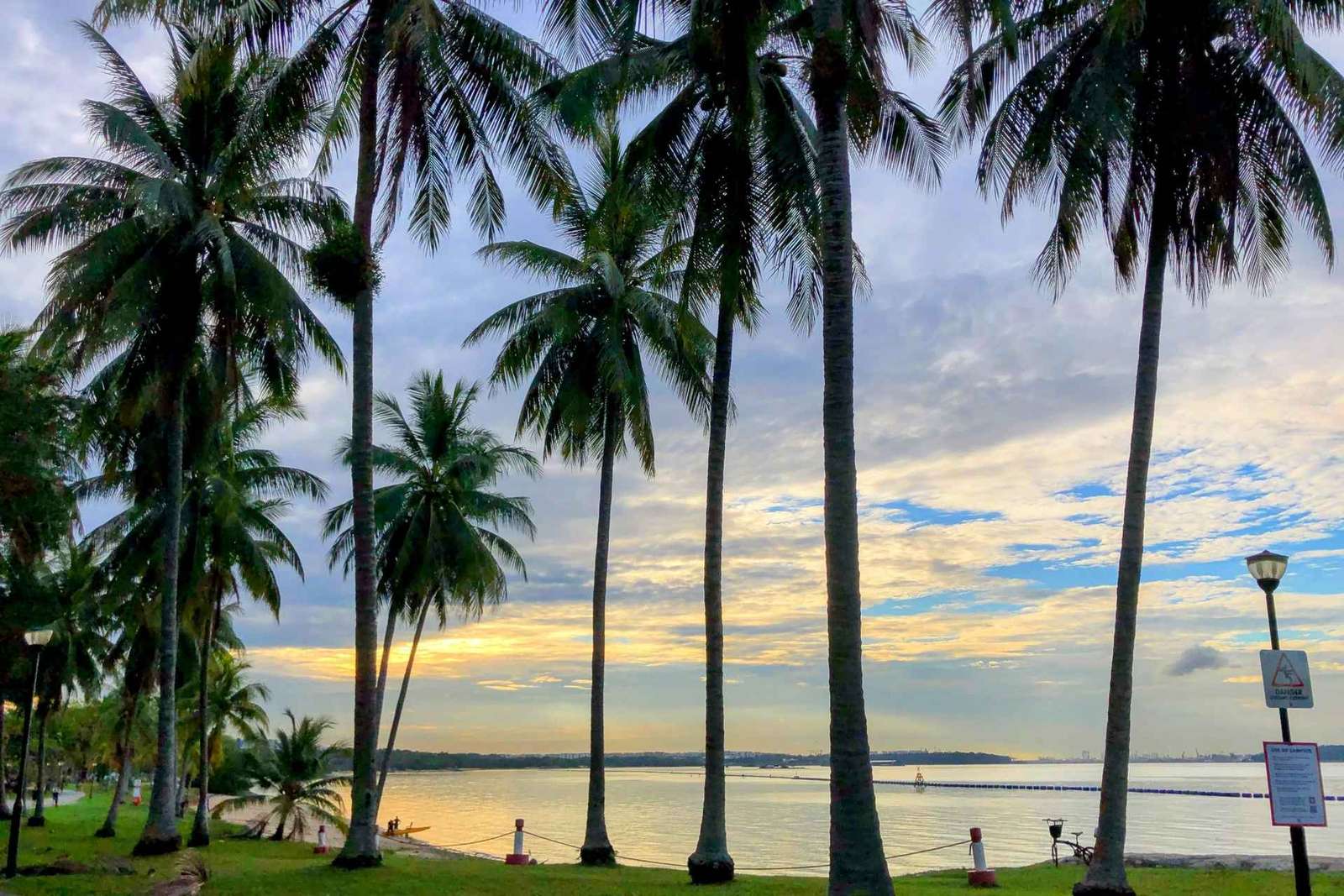 Singapura: Excursão de Bicicleta com Pôr do Sol e Comida
