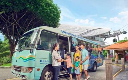 Singapura: passeio guiado de autocarro de 2 horas pela Ilha Sentosa