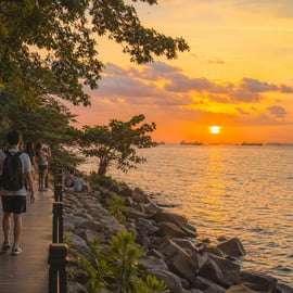 Singapura: Caminhada pela Natureza e pelo Litoral de Labrador com Guia Experiente