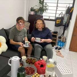 Vida local em Singapura: mercado, culinária local, bate-papo com chá